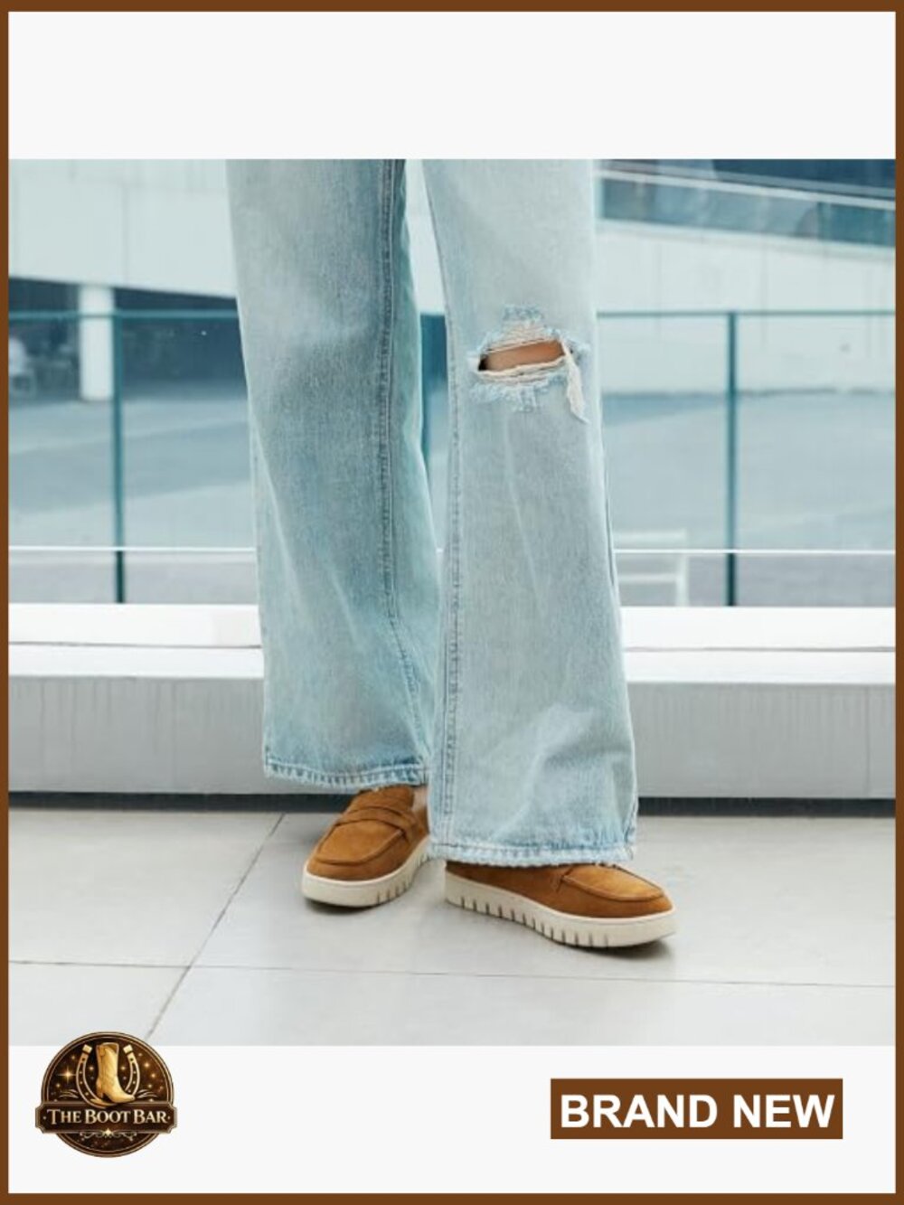 Comfortable Slip On Loafers Mules Business Casual Shoes Cushioned Insole Non - Picture 2 of 7